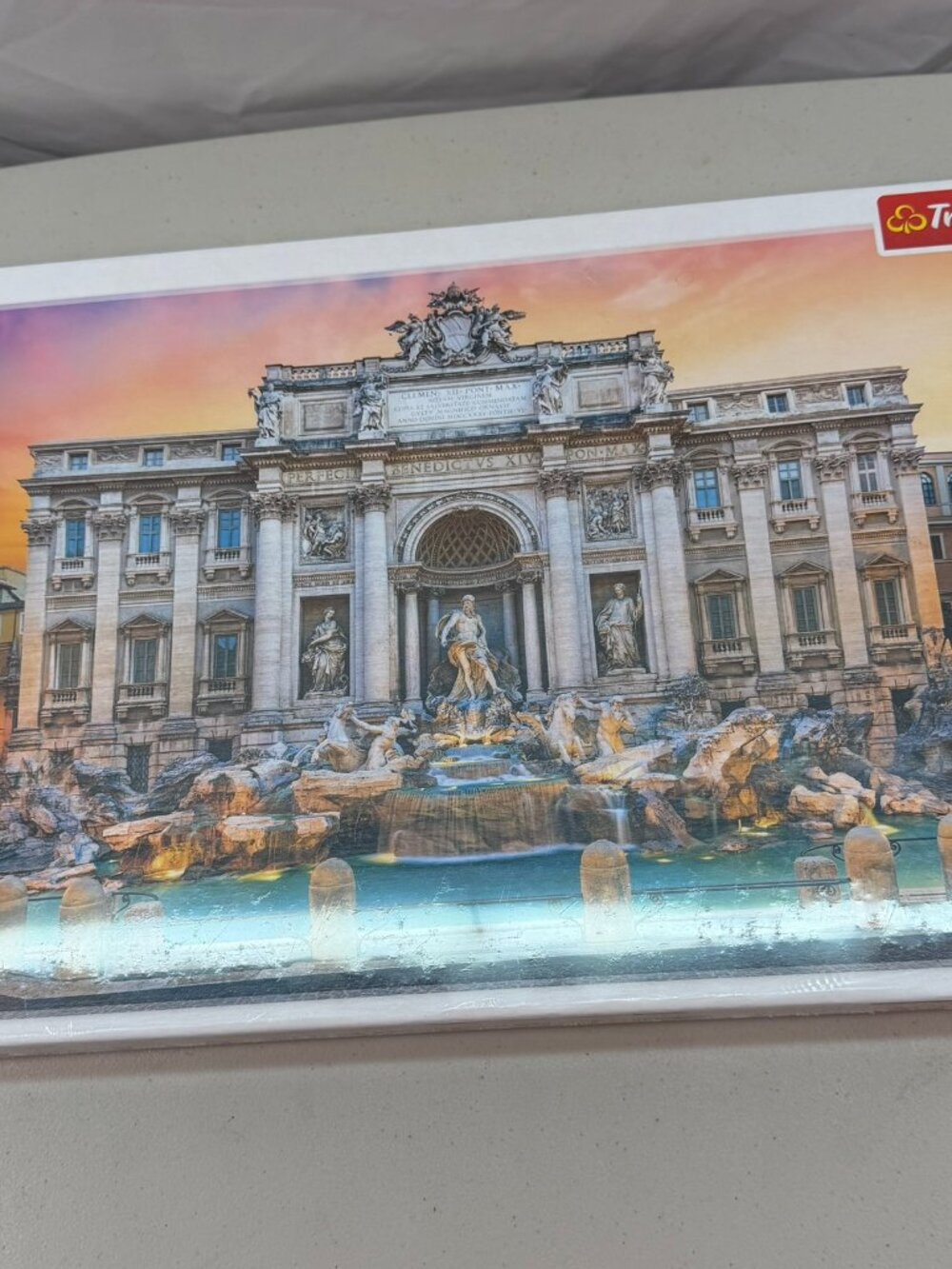 Trefl Trevi Fountain Rome 500‑Piece Puzzle – New Sealed – Premium Quality